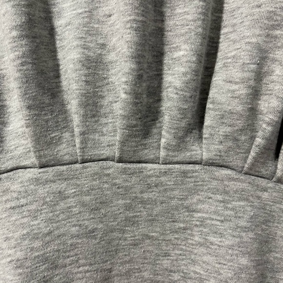 Top Shop Hooded Sweatshirt Dress modern mini or above knee size 6 grey - Picture 8 of 11